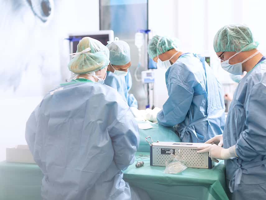 Service de chirurgie de la clinique AniCura Paris XI