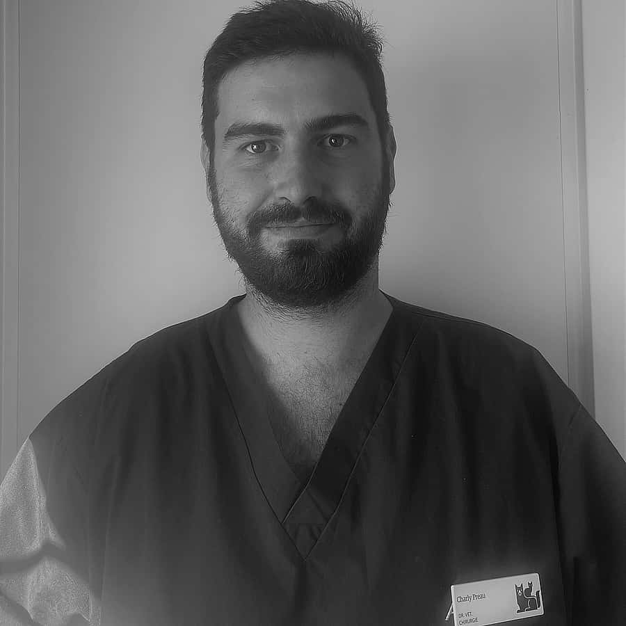 Dr. Vet. Préau, Assistant en chirurgie au CHV Aquivet (près de Bordeaux)