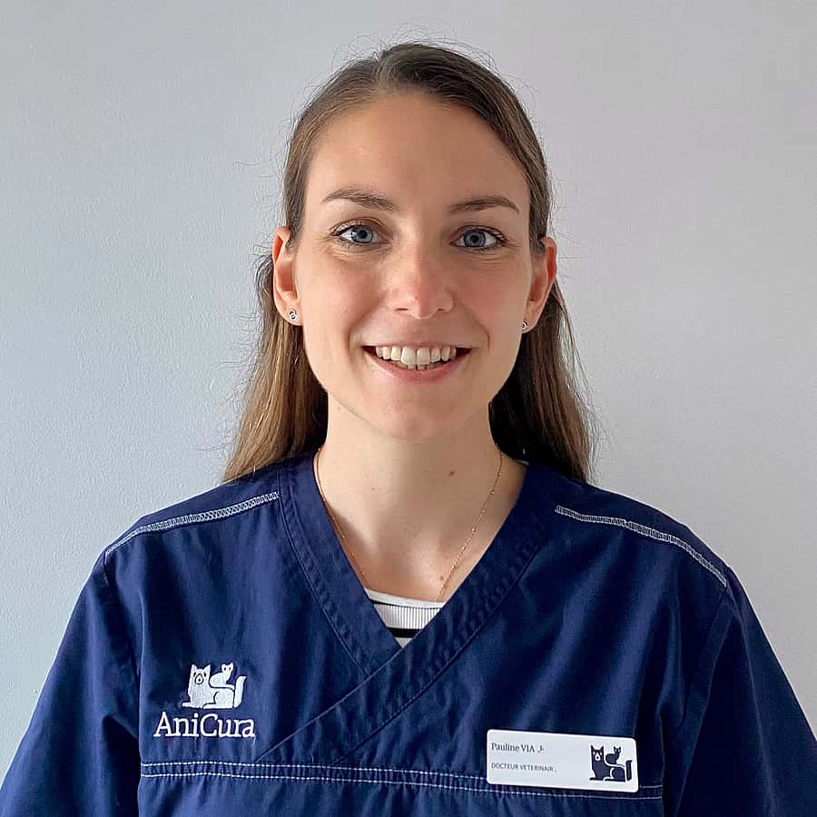 Dr. Vet. Pauline Viale, vétérinaire au sein de la clinique AniCura Arc en Ciel située à Yutz près de Thionville