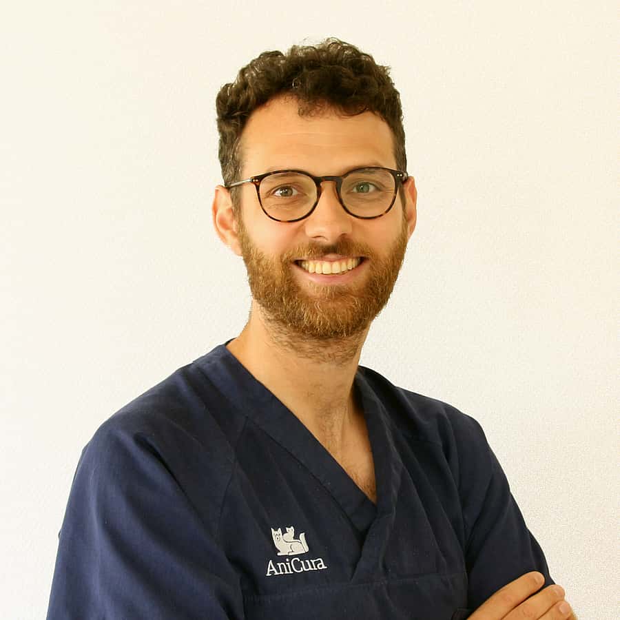 Dr. Vet. Guyonnet, spécialiste en ophtalmologie à la clinique AniCura TRIOVet à Rennes