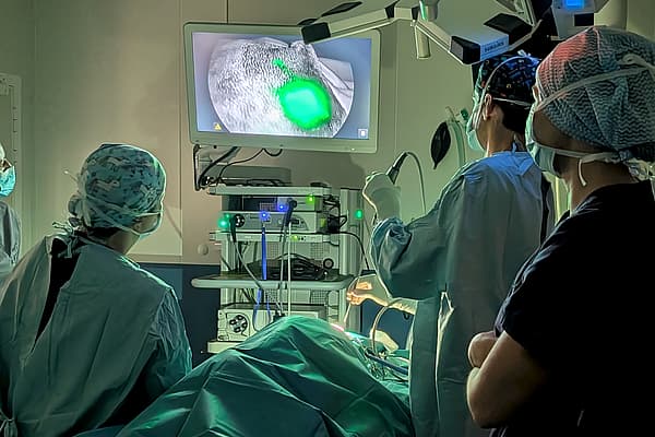 Un groupe de personnes dans une pièce.