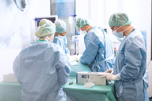 L'équipe médicale du CHV ADVETIA situé à Vélizy-Villacoublay